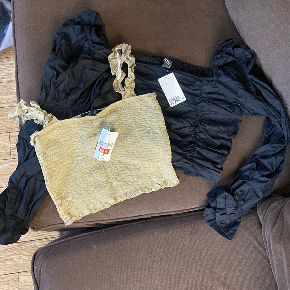 NWT cropped top Medium bundle